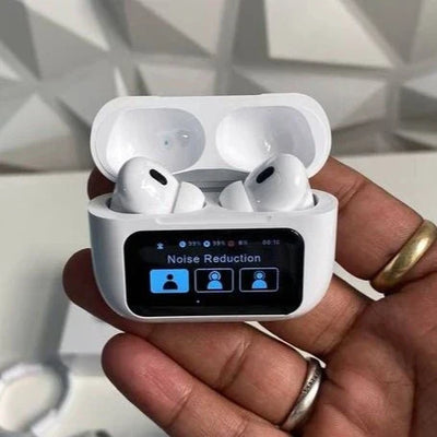 Airpods with Touch Screen A9 Pro High Quality Sound & ENC Noise Reduction