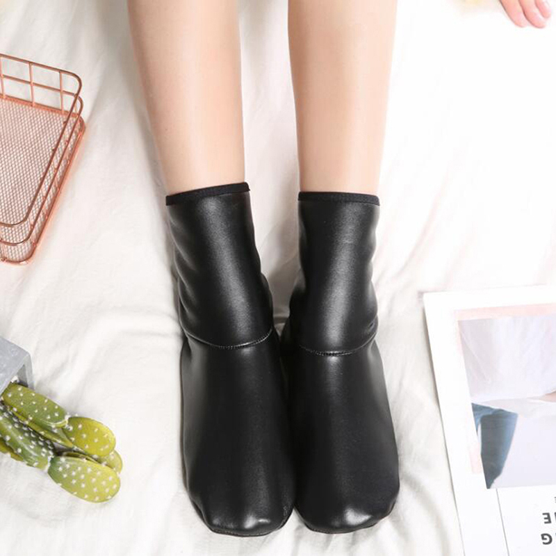 Imported waterproof leather Socks